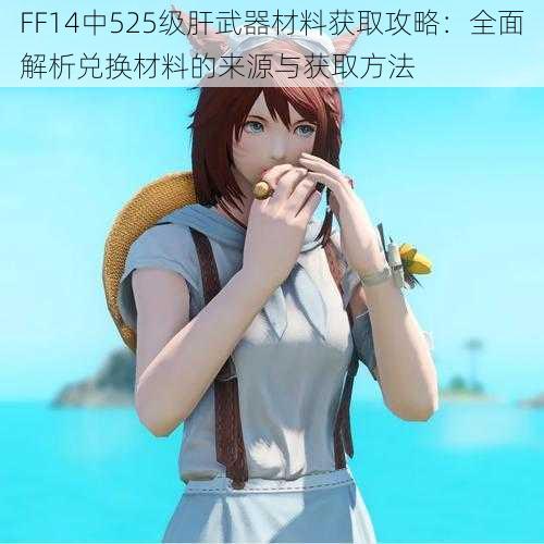 FF14中525级肝武器材料获取攻略：全面解析兑换材料的来源与获取方法